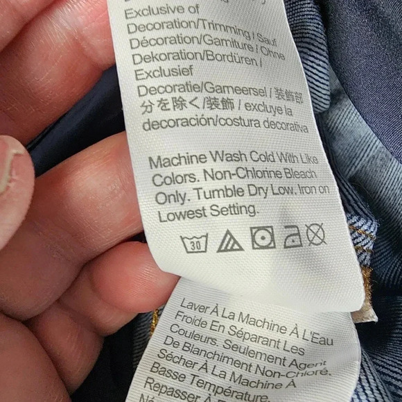 Madewell Materity Skinny Jeans Size 32 Blue - Picture 8 of 12